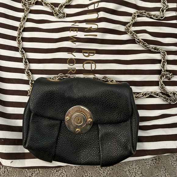 Henri Bendel Milliner Mini Caviar crossbody bag - Picture 1 of 8
